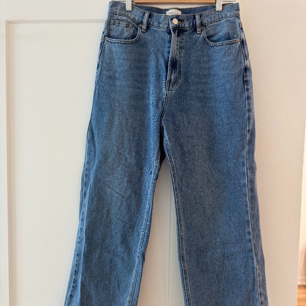 Pacsun Crop Wide Leg Jeans